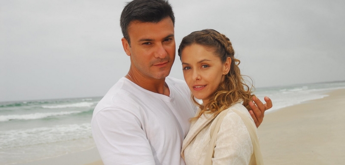 Marcelo e Maria em "Os Mutantes" (Divulgação / Record)