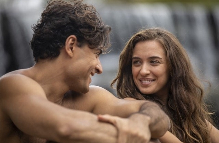 Adão e Eva na novela Gênesis (Divulgação / Record)