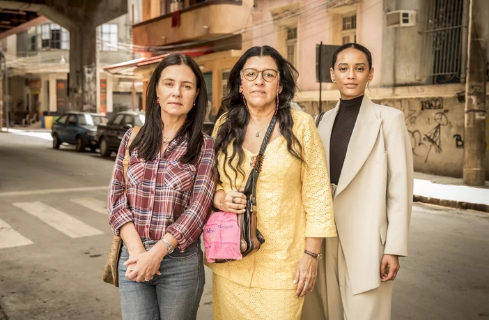 Thelma, Lurdes e Vitória em 'Amor de Mãe' (João Cotta / Globo)