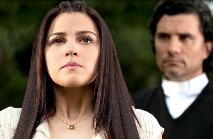 Maria Desamparada e João Paulo em Triunfo do Amor (Divulgação / Televisa)