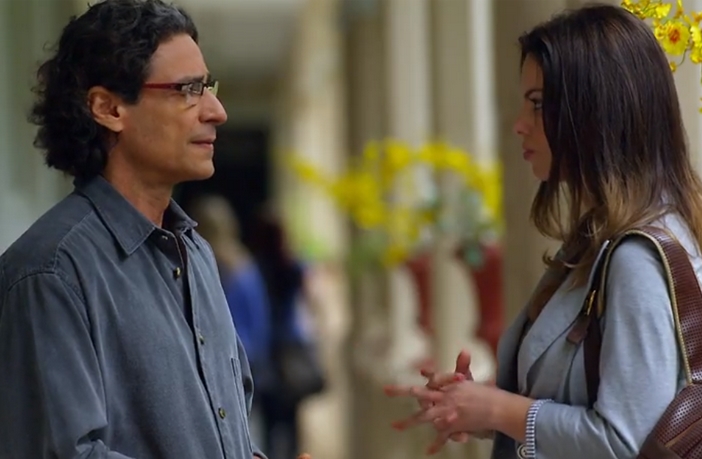 Renato e Alice em A Vida da Gente (Divulgação / Globo)