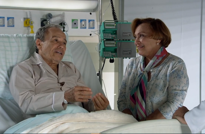 Laudelino e Iná em A Vida da Gente (Divulgação / Globo)