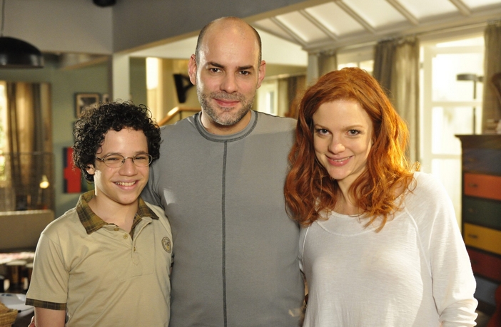 Francisco, Lui e Nanda em A Vida da Gente (Divulgação / Globo)