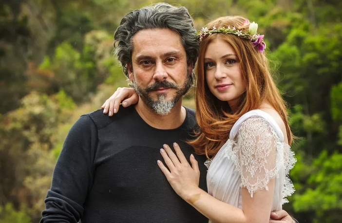 José Alfredo e Ísis se casam no Monte Roraima (Foto: Alex Carvalho/Globo/Divulgação)