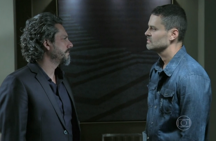 José Alfredo e Maurílio em Império (Reprodução / Globo)