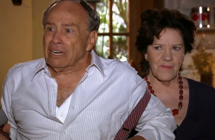 Laudelino e Dolores em A Vida da Gente (Reprodução / Globo)