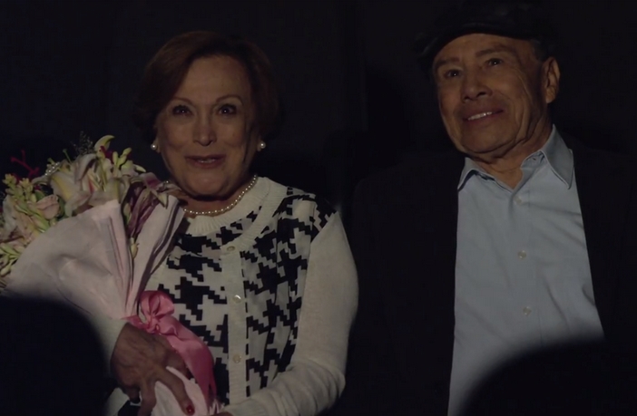 Iná e Laudelino em A Vida da Gente (Reprodução / Globo)