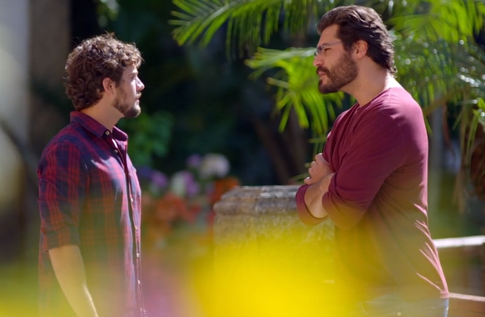 Rodrigo e Lúcio em A Vida da Gente (Reprodução / Globo)