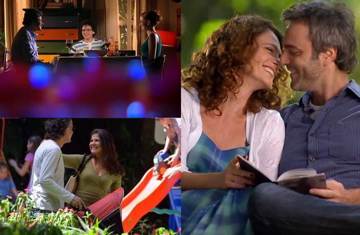 Nanda, Marcos e Dora conhecem novos amores em A Vida da Gente (Reprodução / Globo)