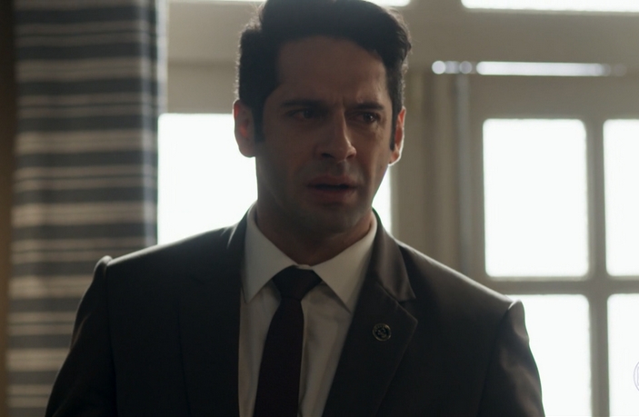 Pega Pega: Agnaldo termina com Sandra Helena ao descobrir traição Agnaldo em Pega Pega (Reprodução / Globo)