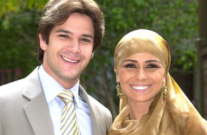 Murilo Benício e Giovanna Antonelli em O Clone (Divulgação / Globo)