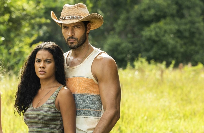 Muda e Levi em Pantanal (Divulgação / Globo)