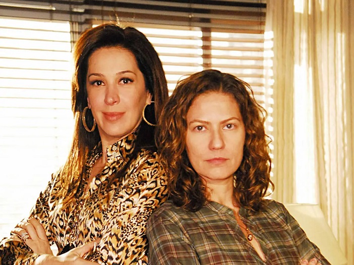 Audiências 11/11: A Favorita chega ao fim com recorde semanal Donatela e Flora em A Favorita (Divulgação / Globo)