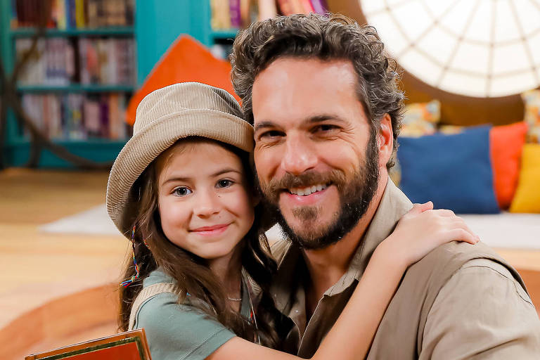 Anna e Paulo em A Caverna Encantada (SBT / Divulgação)