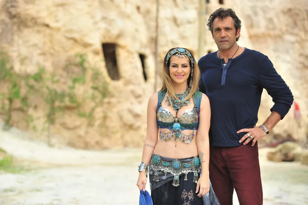 Bianca e Zyah em Salve Jorge (Divulgação / Globo)