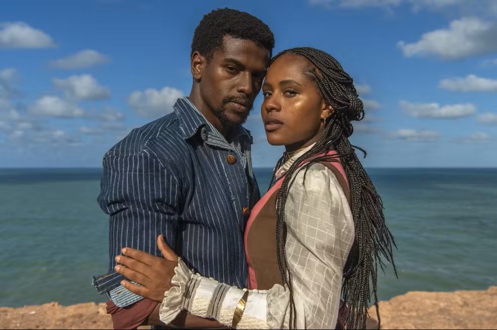 Tonho e Alika em A Nobreza do Amor (Divulgação / Globo)